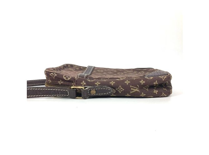 Borsa Pochette Mini Lin Monogram Louis Vuitton Marrone - Ansicht 3