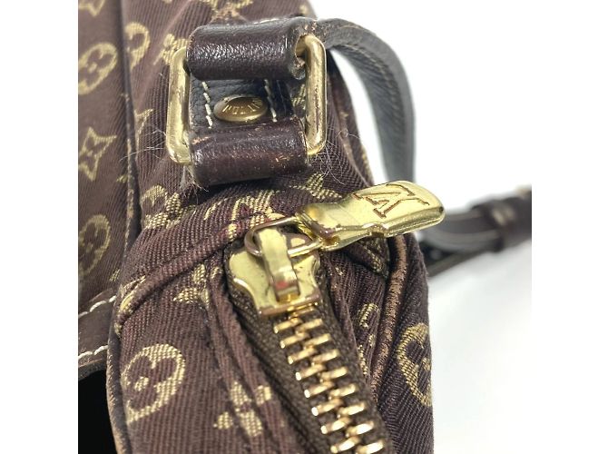 Borsa Pochette Mini Lin Monogram Louis Vuitton Marrone - Ansicht 9