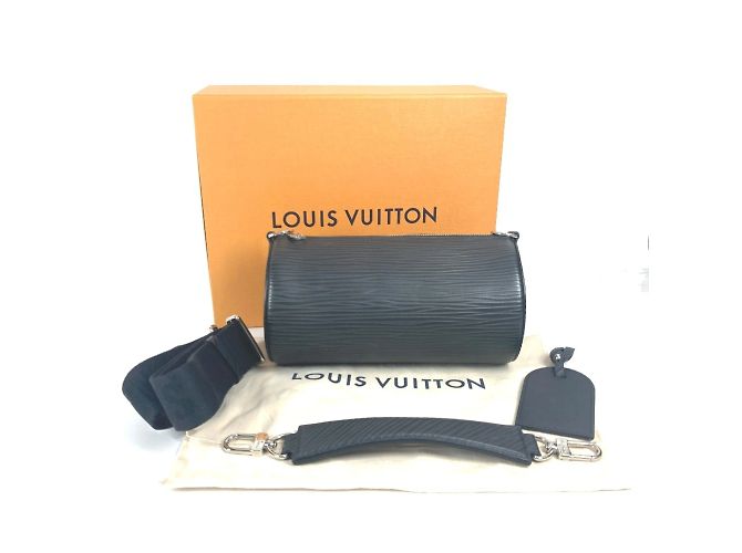 Borsa a tracolla PM Epi XL Soft Polochon Louis Vuitton Nero - vista 16