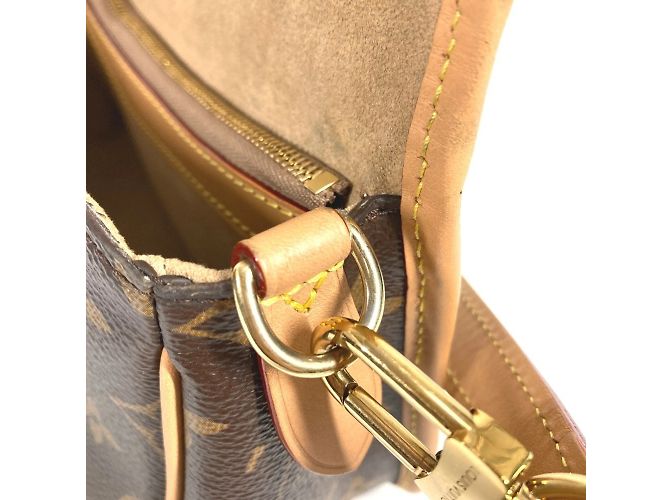 Borsa Diane NM PM Monogramma Louis Vuitton Marrone - vista 17