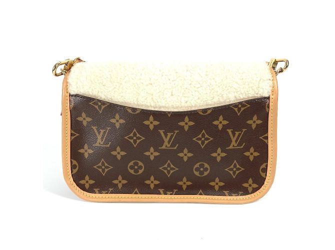 Borsa Diane NM PM Monogramma Louis Vuitton Marrone - vista 5