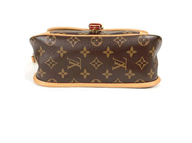 Borsa Diane NM PM Monogramma Louis Vuitton Marrone - vista 7