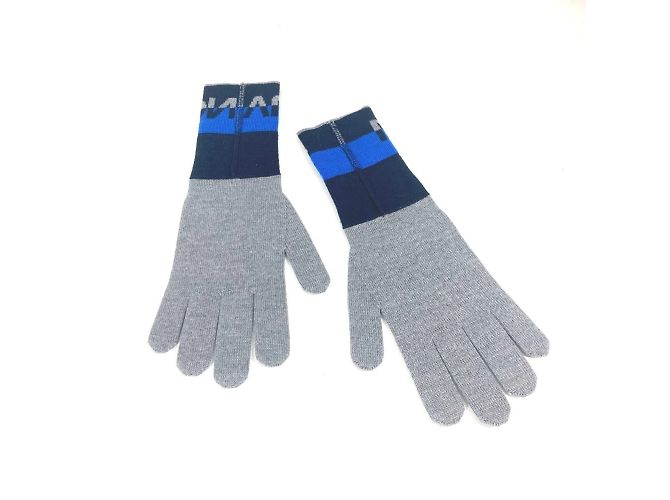 Louis Vuitton Gon LV Horizon Handschuhe Braun Blau - Ansicht 2