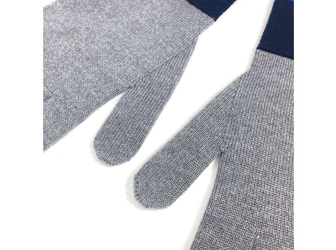 Louis Vuitton Gon LV Horizon Handschuhe Braun Blau - Ansicht 5