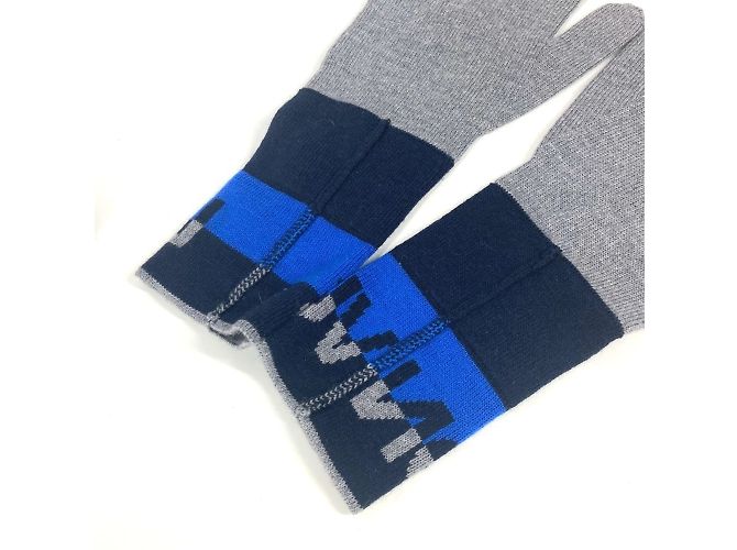 Louis Vuitton Gon LV Horizon Handschuhe Braun Blau - Ansicht 7