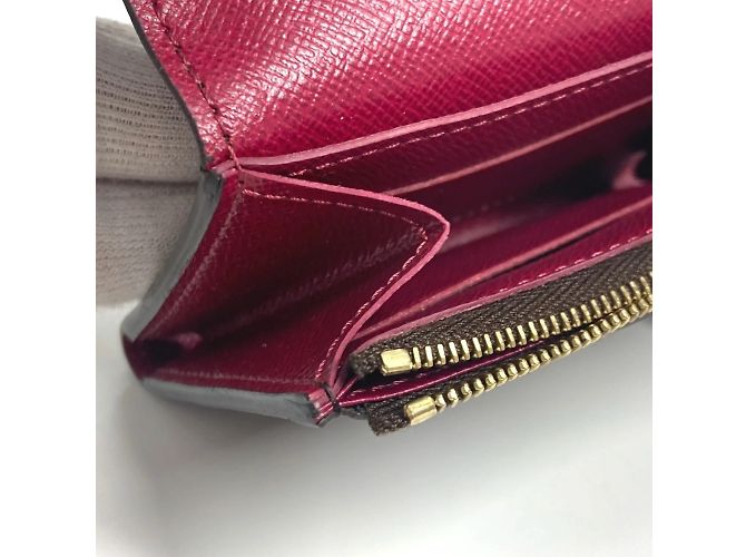 Billetera compacta Rosalie Monogram de Louis Vuitton Castaño - vista 11