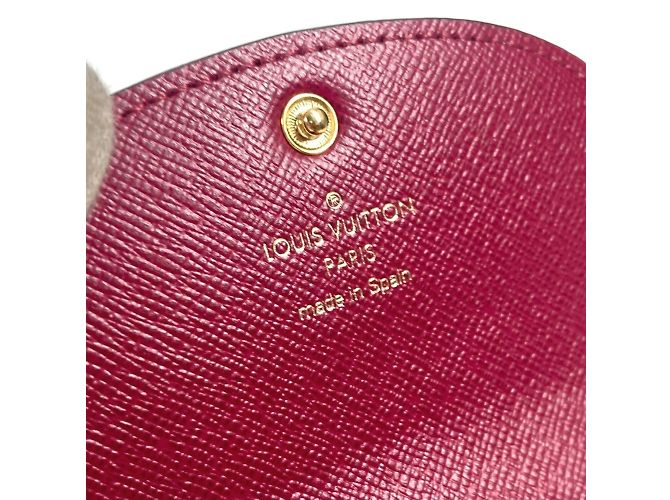 Billetera compacta Rosalie Monogram de Louis Vuitton Castaño - vista 12