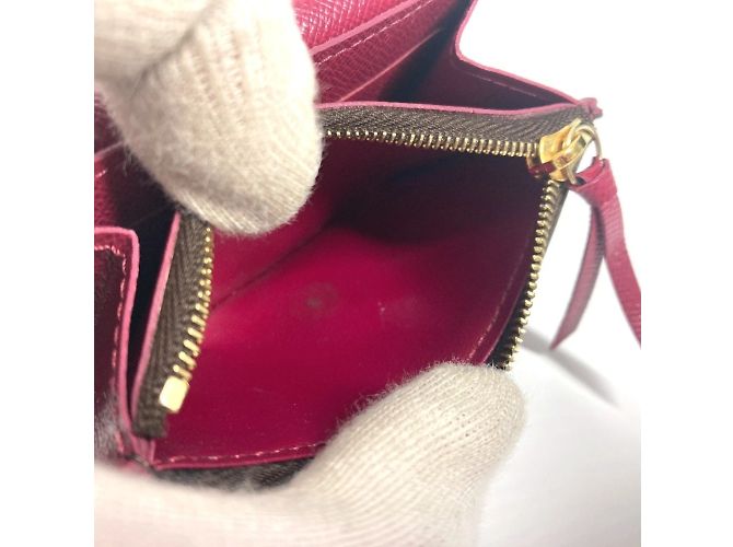 Billetera compacta Rosalie Monogram de Louis Vuitton Castaño - vista 13