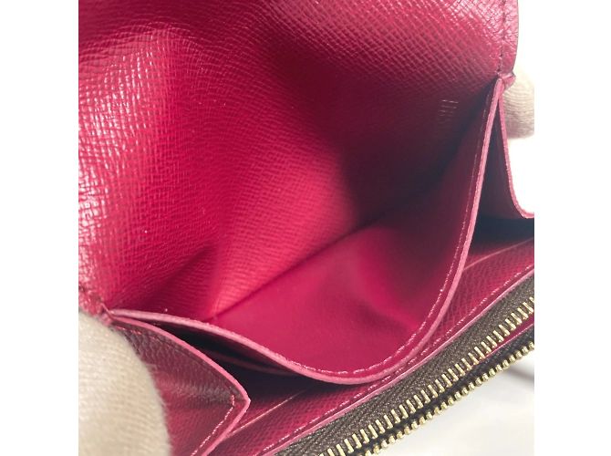 Billetera compacta Rosalie Monogram de Louis Vuitton Castaño - vista 15