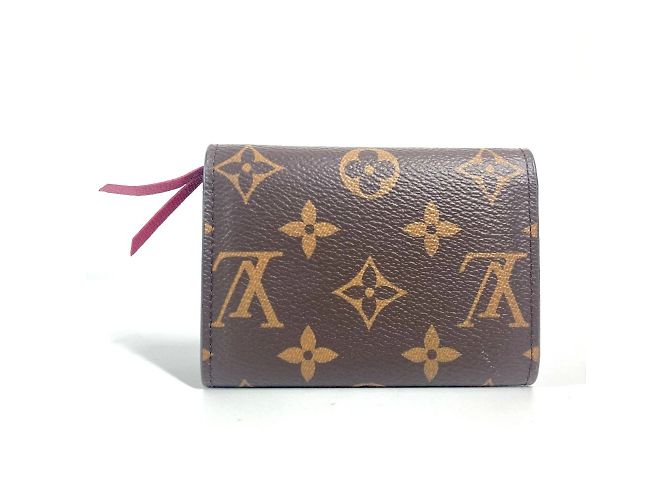 Billetera compacta Rosalie Monogram de Louis Vuitton Castaño - vista 2