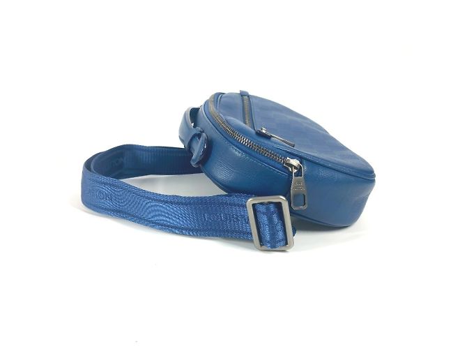 Borsa ombrello Damier Infini Louis Vuitton Blu - vista 3