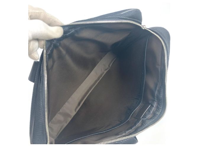 Borsa a mano Louis Vuitton Damier Geant Associe GM Nero - vista 13