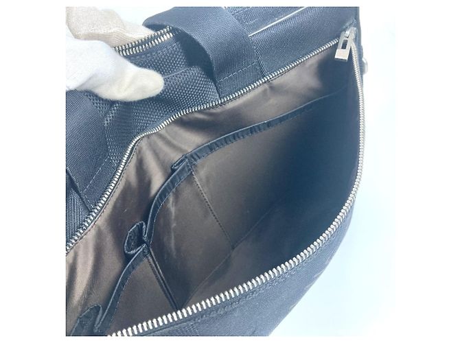 Borsa a mano Louis Vuitton Damier Geant Associe GM Nero - vista 14