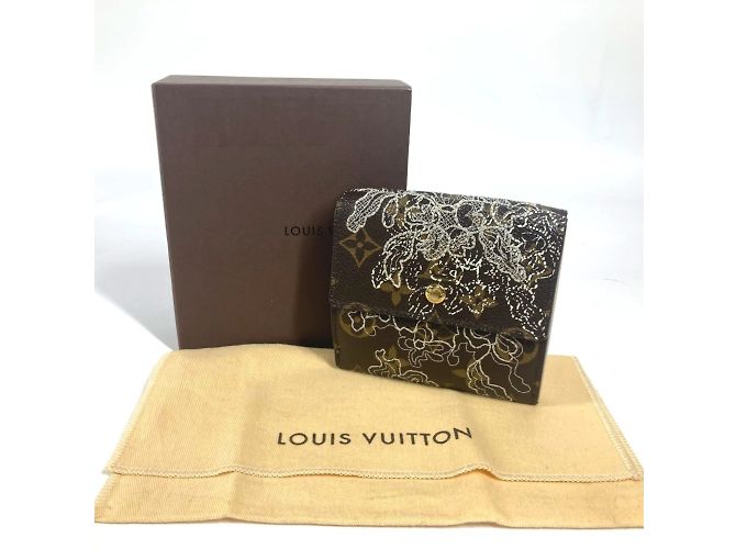 Kompakte Brieftasche Elise Dantielle Monogramm Louis Vuitton Braun - Ansicht 17