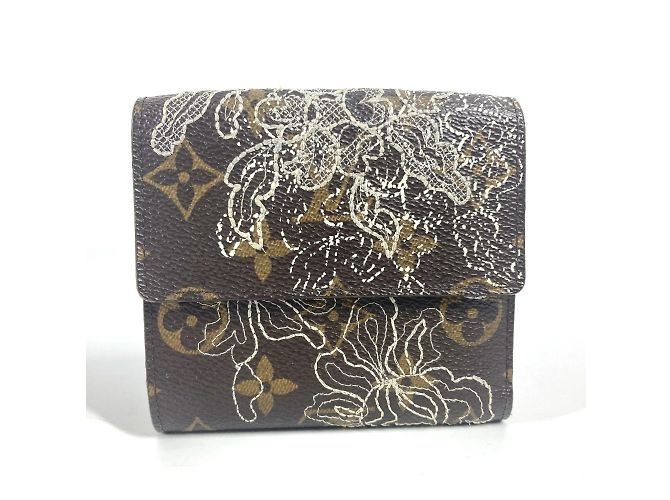 Kompakte Brieftasche Elise Dantielle Monogramm Louis Vuitton Braun - Ansicht 2