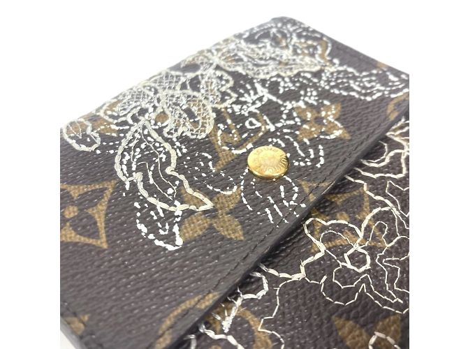 Kompakte Brieftasche Elise Dantielle Monogramm Louis Vuitton Braun - Ansicht 7