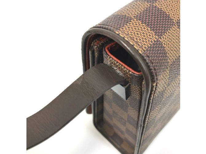 Borsa a Spalla Damier Tribeca di Louis Vuitton Marrone Damier ebene - vista 10