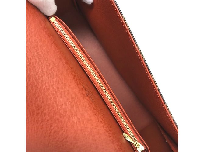 Borsa a Spalla Damier Tribeca di Louis Vuitton Marrone Damier ebene - vista 14