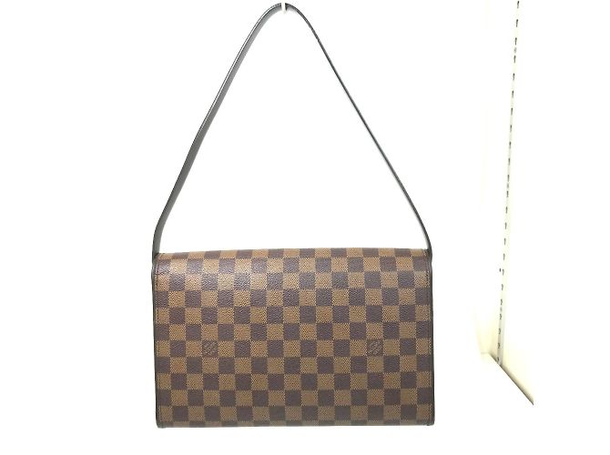 Borsa a Spalla Damier Tribeca di Louis Vuitton Marrone Damier ebene - vista 2