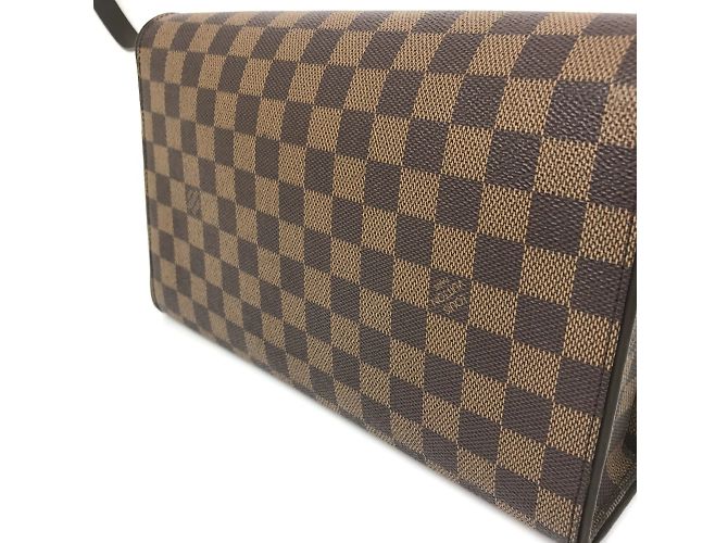 Borsa a Spalla Damier Tribeca di Louis Vuitton Marrone Damier ebene - vista 4