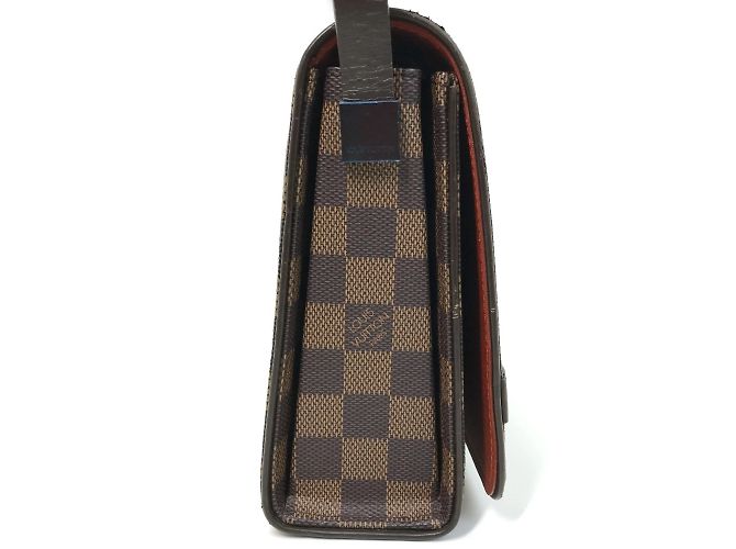 Borsa a Spalla Damier Tribeca di Louis Vuitton Marrone Damier ebene - vista 5
