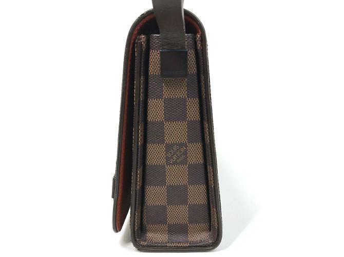 Borsa a Spalla Damier Tribeca di Louis Vuitton Marrone Damier ebene - vista 6