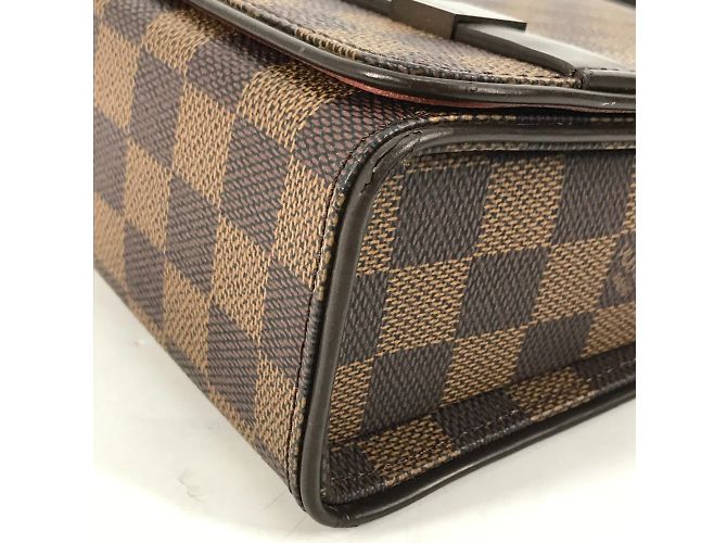 Borsa a Spalla Damier Tribeca di Louis Vuitton Marrone Damier ebene - vista 8