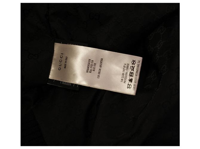Increíble chaqueta bomber con capucha de Gucci Negro - vista 11