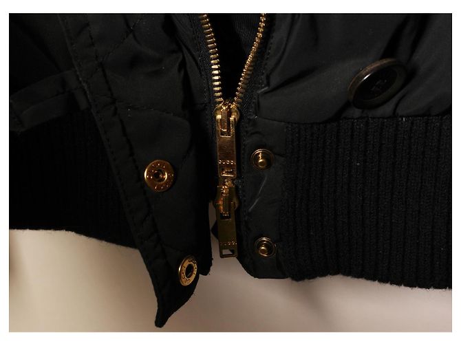 Increíble chaqueta bomber con capucha de Gucci Negro - vista 9