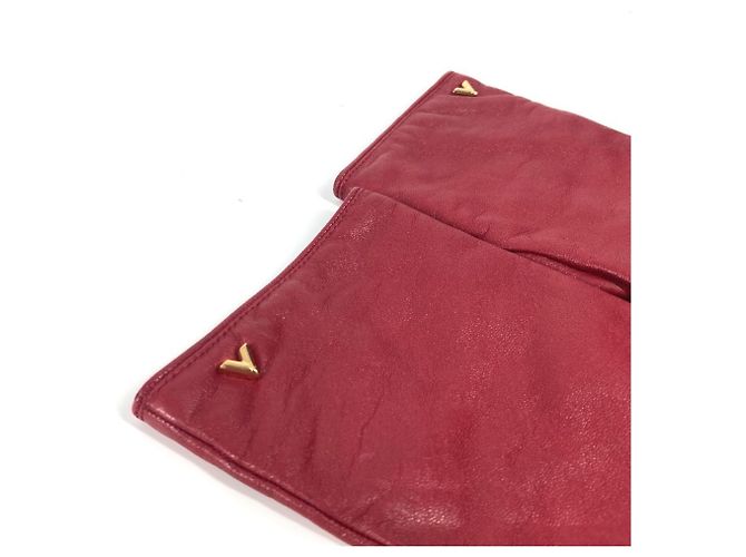 Rote Lederhandschuhe von Louis Vuitton - Ansicht 6