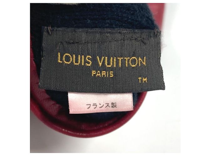 Rote Lederhandschuhe von Louis Vuitton - Ansicht 8
