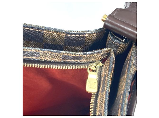 Borsa a Spalla Damier Auburn Louis Vuitton Marrone Damier ebene - vista 10