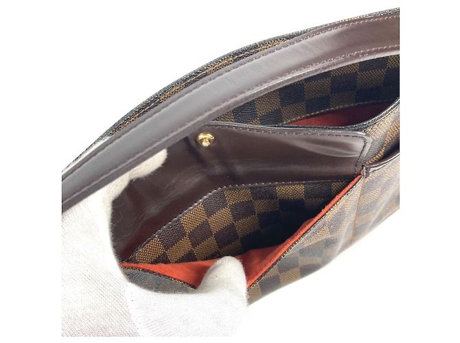 Borsa a Spalla Damier Auburn Louis Vuitton Marrone Damier ebene - vista 13