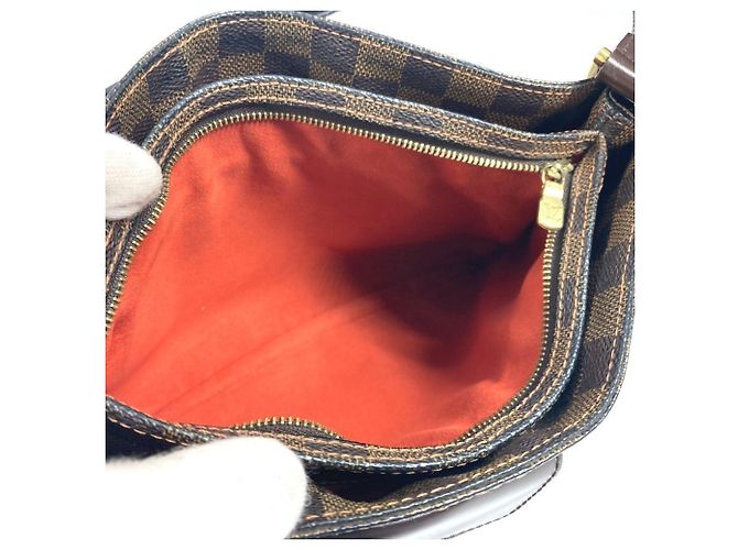 Borsa a Spalla Damier Auburn Louis Vuitton Marrone Damier ebene - vista 9