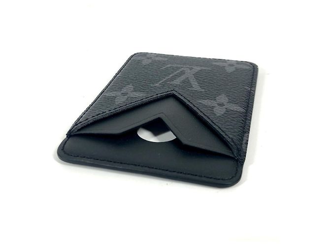 Louis Vuitton Monogram Eclipse Card Case Black - view 5