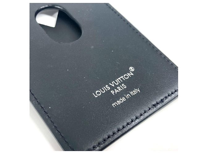 Louis Vuitton Monogram Eclipse Card Case Black - view 9