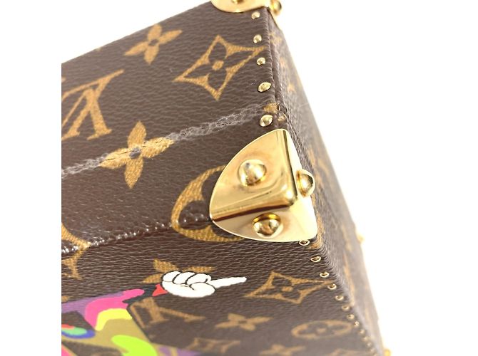 Borsa Louis Vuitton Monogram Takashi Murakami Collaborazione Marrone Multicolore - vista 18