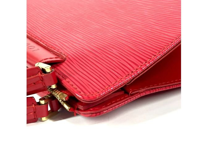 Borsa Tote Louis Vuitton Epi Figari PM Rosso - vista 11