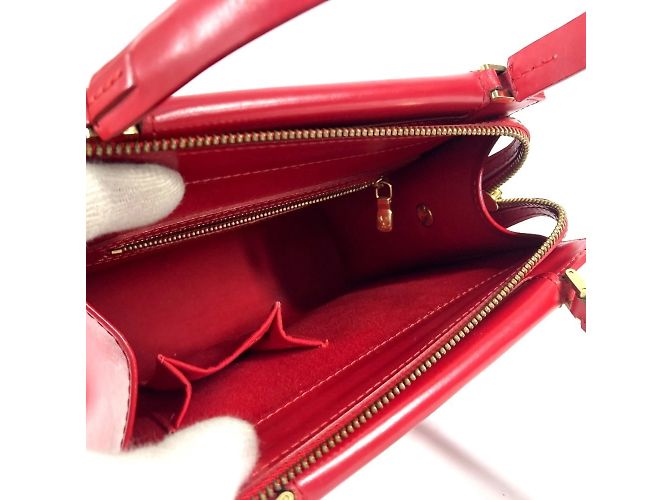 Borsa Tote Louis Vuitton Epi Figari PM Rosso - vista 12