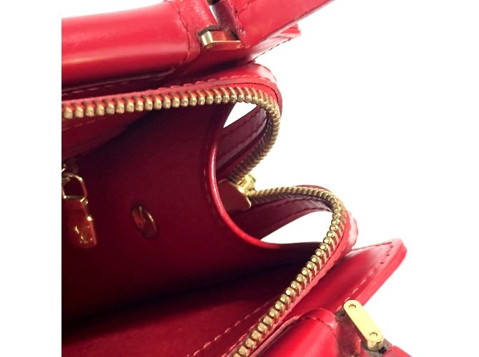 Borsa Tote Louis Vuitton Epi Figari PM Rosso - vista 13