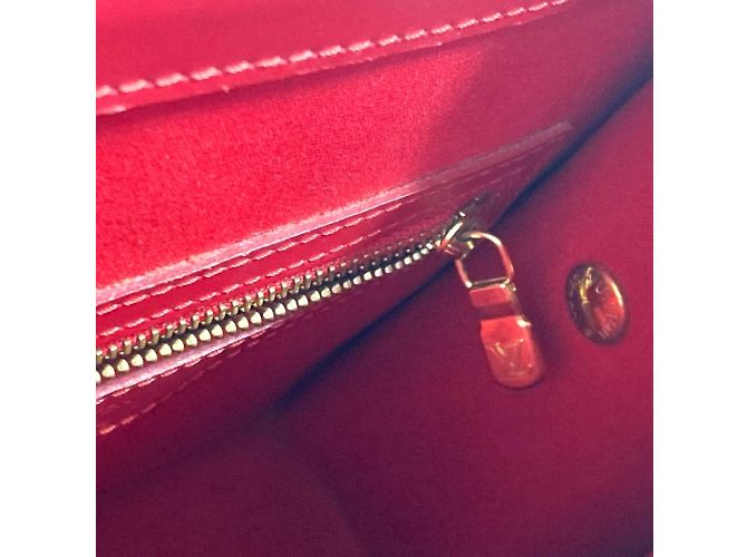 Borsa Tote Louis Vuitton Epi Figari PM Rosso - vista 15