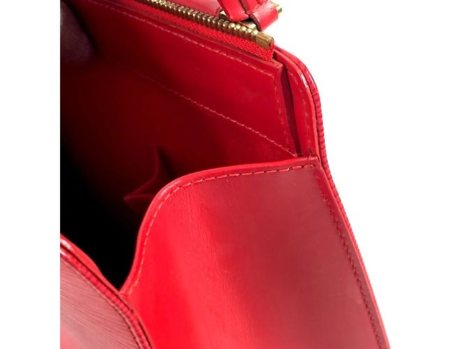 Borsa Tote Louis Vuitton Epi Figari PM Rosso - vista 16
