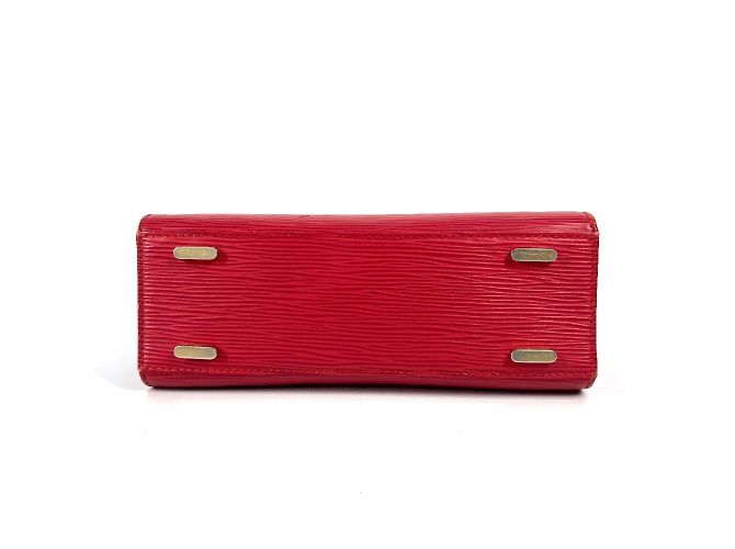 Borsa Tote Louis Vuitton Epi Figari PM Rosso - vista 5