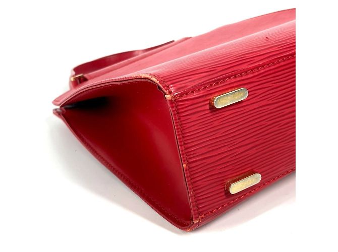 Borsa Tote Louis Vuitton Epi Figari PM Rosso - vista 7