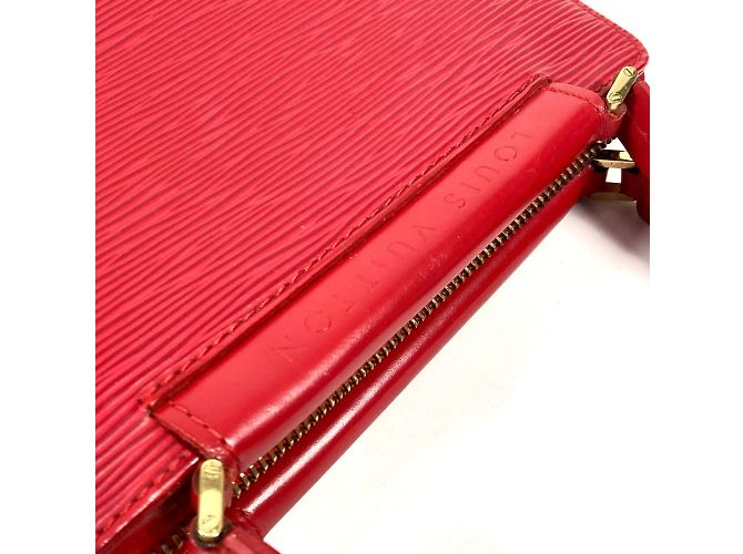 Borsa Tote Louis Vuitton Epi Figari PM Rosso - vista 9