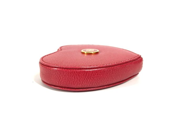 Monedero en forma de corazón con logo Anagram Loewe Roja - vista 4