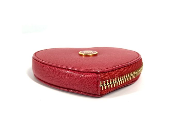 Monedero en forma de corazón con logo Anagram Loewe Roja - vista 5