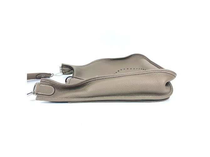 Hermès Borsa Hermes Evelyn 3 GM Beige Taupe - vista 4