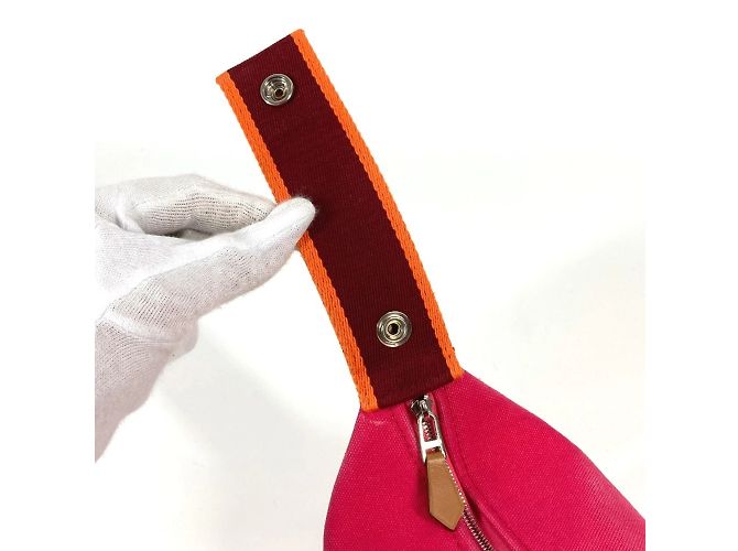 Borsa a mano Hermès Pink Vanity Rosa - vista 10