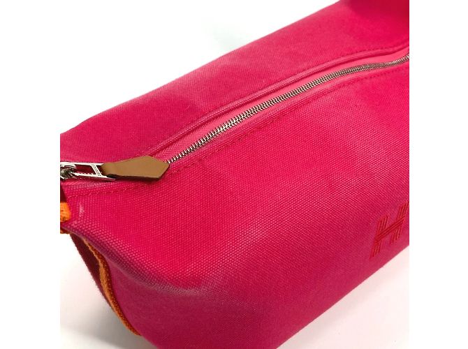 Borsa a mano Hermès Pink Vanity Rosa - vista 11